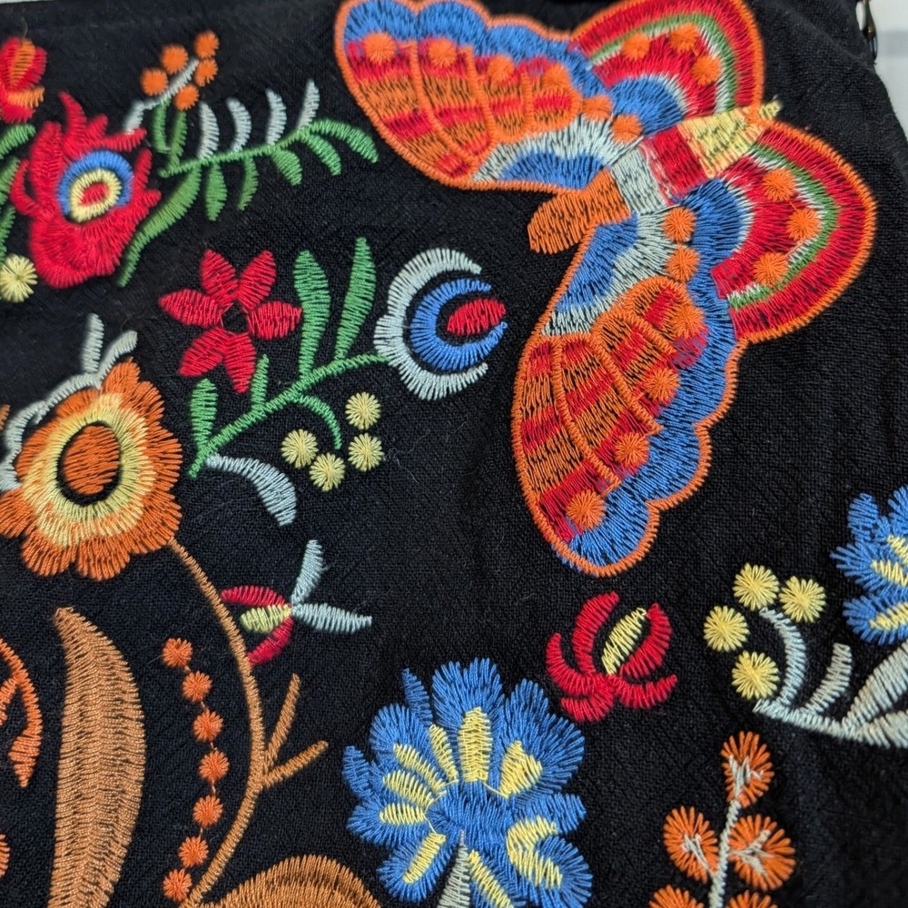 Umgee Embroidered Butterfly Mini Skirt - Picture 6 of 7